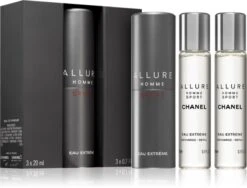 Chanel Allure Homme Sport Eau Extreme- 3 X 20 Ml -Freshs Centsy Shop chanel allure homme sport eau extreme eau de toilette 1x refillable 2x refill for men 15 1