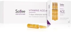 Advanced Vitamins A.C.E. Ampoules- 7x2 Ml -Freshs Centsy Shop saffee advanced vitamins a c e ampoules ampoule 7 day intensive treatment with vitamins a c and e 9